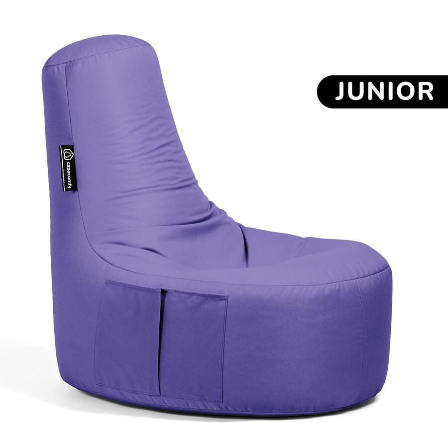 Casacomfy – Gamer Junior – Zitzak – Paars – Kinderen Waterbestendig