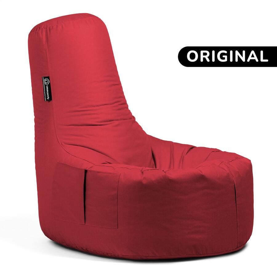 Casacomfy – Gamer Original – Zitzak – Rood – Kinderen – Volwassenen & Kinderen Waterbestendig - Foto 2