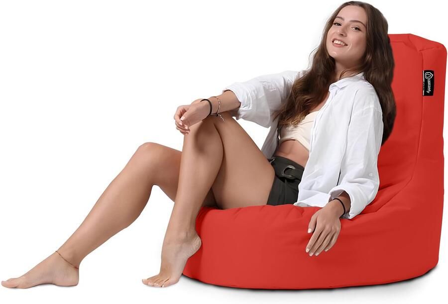 Casacomfy – Gamer Original – Zitzak – Rood – Kinderen – Volwassenen & Kinderen Waterbestendig - Foto 3