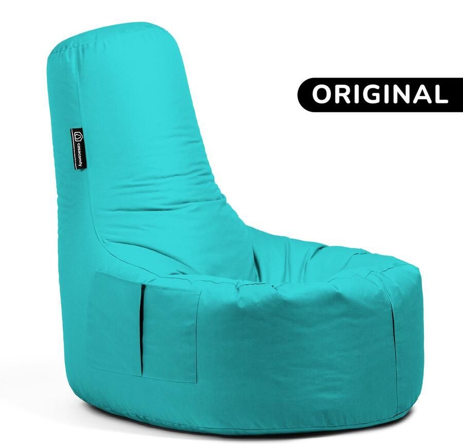 Casacomfy – Gamer Original – Zitzak – Turquoise – Kinderen – Volwassenen & Kinderen Waterbestendig
