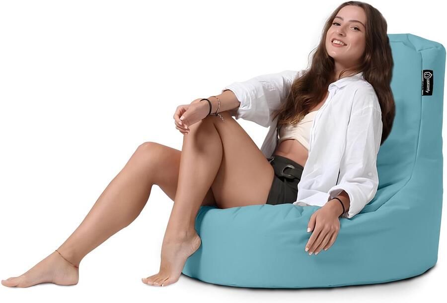 Casacomfy – Gamer Original – Zitzak – Turquoise – Kinderen – Volwassenen & Kinderen Waterbestendig - Foto 2