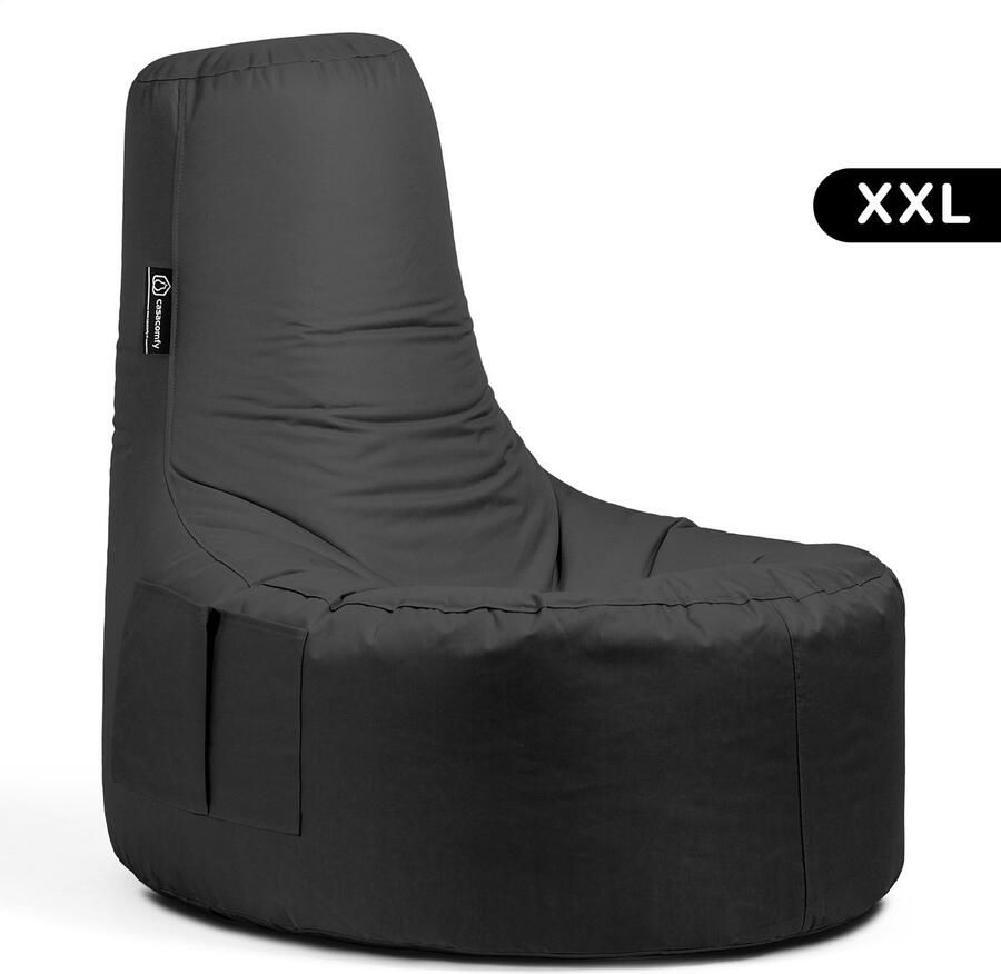 Casacomfy – Gamer XXL – Zitzak – Zwart – Volwassenen – Waterbestendig