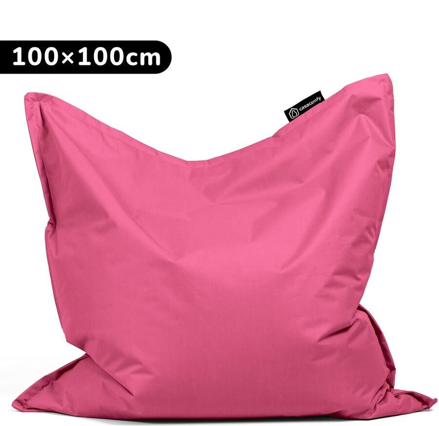 Casacomfy Original Zitzak Zitkussen 100x100 Roze Binnen & Buiten