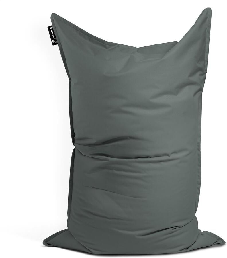 Casacomfy Original Zitzak Zitkussen 100x150 Antraciet Binnen & Buiten