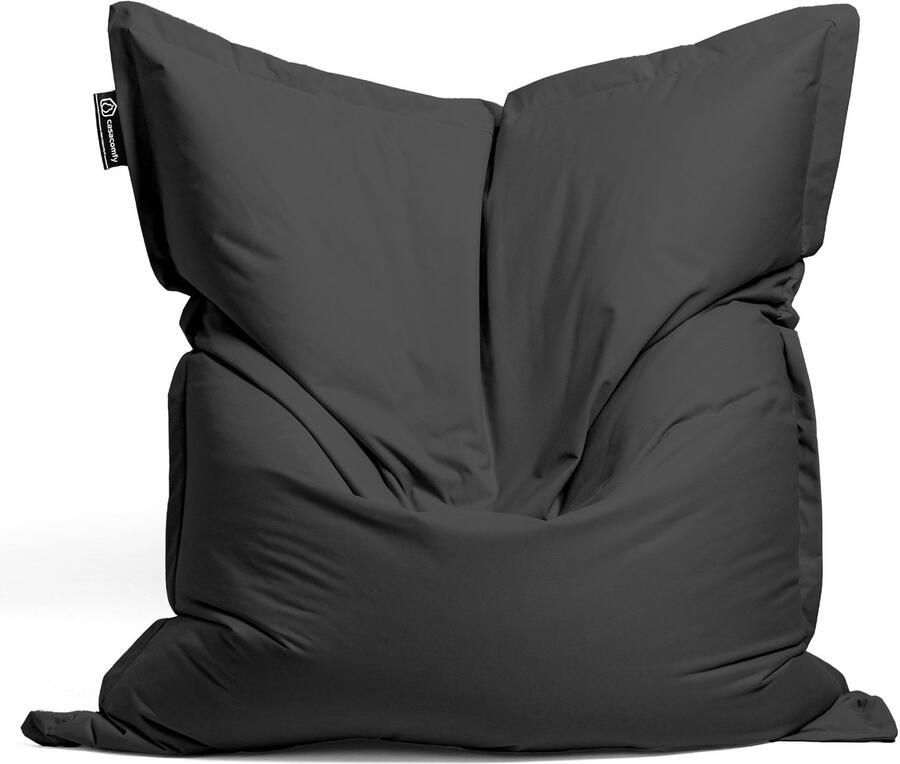 Casacomfy Original Zitzak Zitkussen 130x150 Zwart Binnen & Buiten