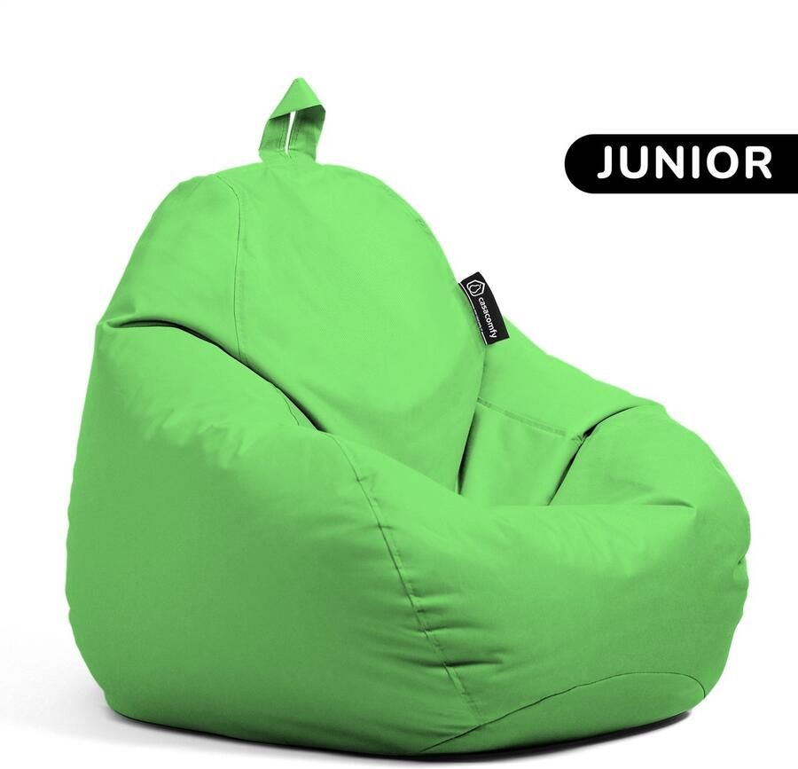 Casacomfy Zitzak Kind Pear Junior Lime- Stoel Binnenshuis Buitenshuis Waterbestendig Zitzak & Kinderen