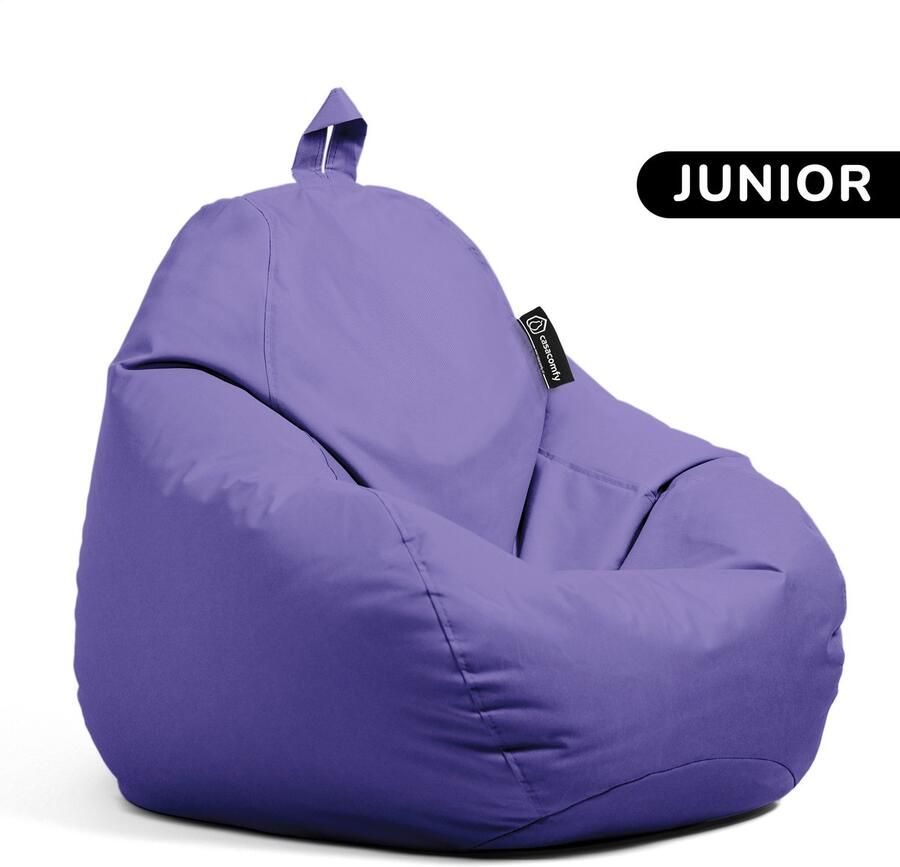 Casacomfy Zitzak Kind Pear Junior Paars Stoel Binnenshuis Buitenshuis Waterbestendig Zitzak & Kinderen