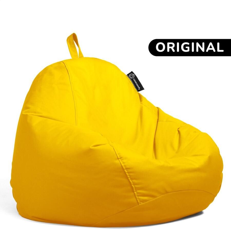 Casacomfy Complete Zitzak+(Gratis EPS 25 LT) Volwassenen & Kinderen Pear Original Geel -Binnen & Buiten Zitzak Waterafstotend Comfortabel Duurzaam Vulling Originele EPS - Foto 2