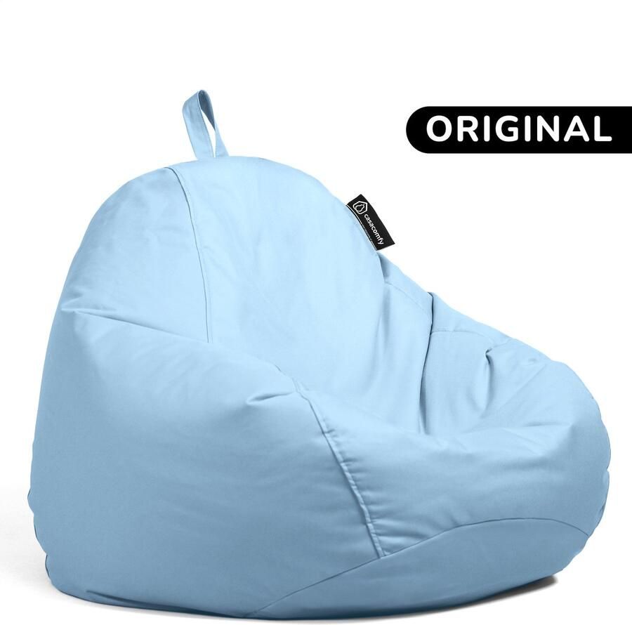 Casacomfy – Pear Original – Zitzak – Lichtblauwe – Ergonomisch Ontwerp – Binnen & Buiten – Volwassenen & Kinderen - Foto 2