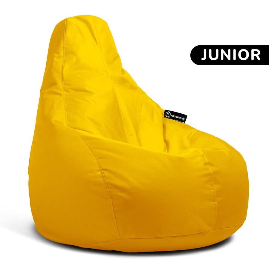 Casacomfy Zitzak Kind Premium Junior Geel Zitzak voor kinderen - Foto 4