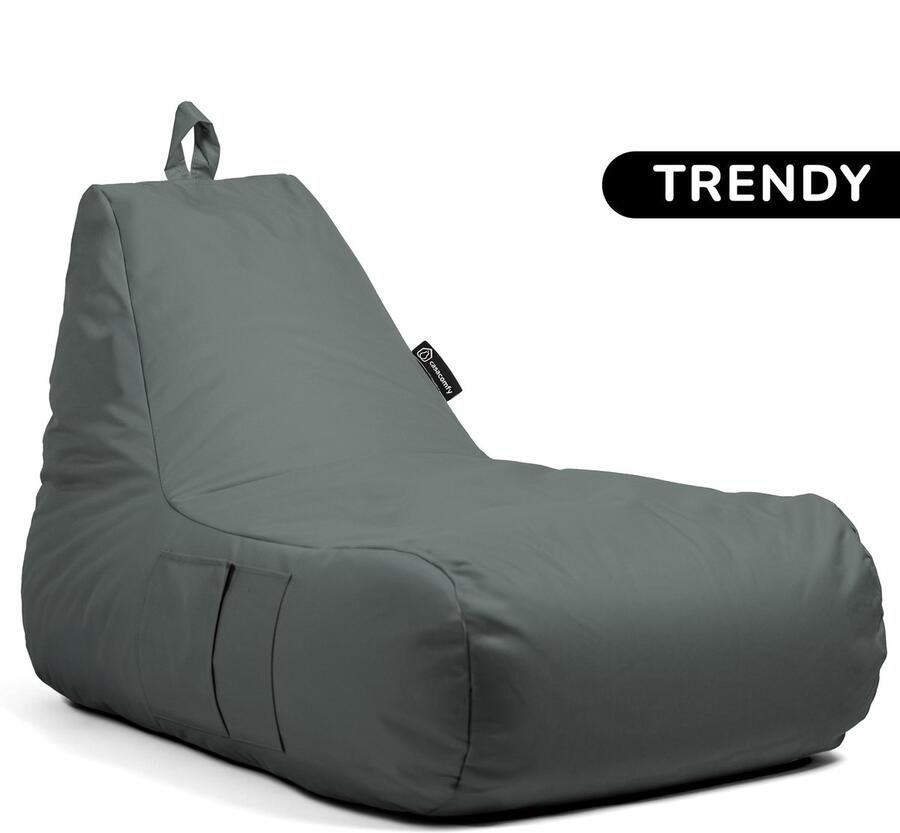 Casacomfy Zitzak Lounger Trendy XXL Antraciet Volwassenen