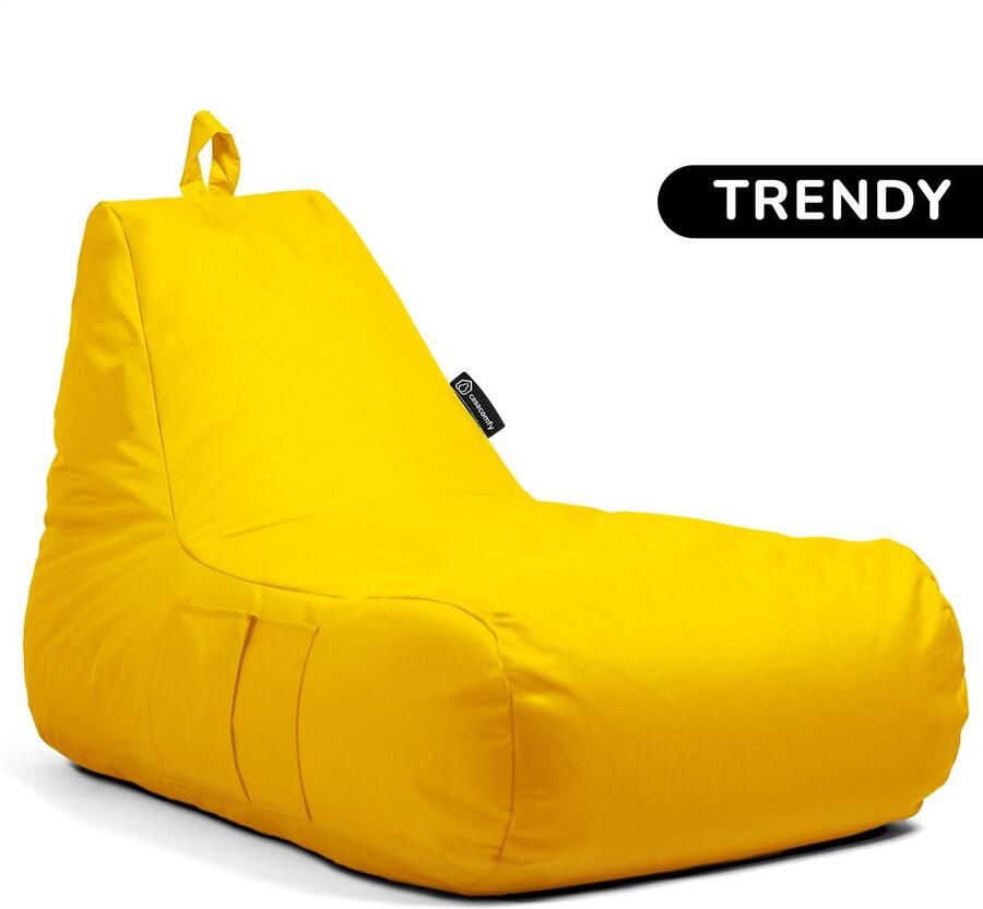 Casacomfy Zitzak Lounger Trendy XXL Geel Volwassenen
