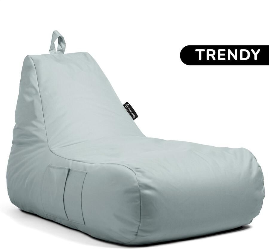 Casacomfy Zitzak Lounger Trendy XXL Grijs Volwassenen