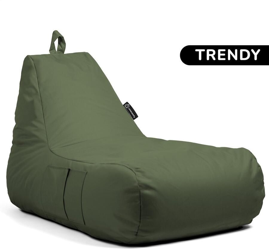 Casacomfy Zitzak Lounger Trendy XXL Mokka Bruin Volwassenen