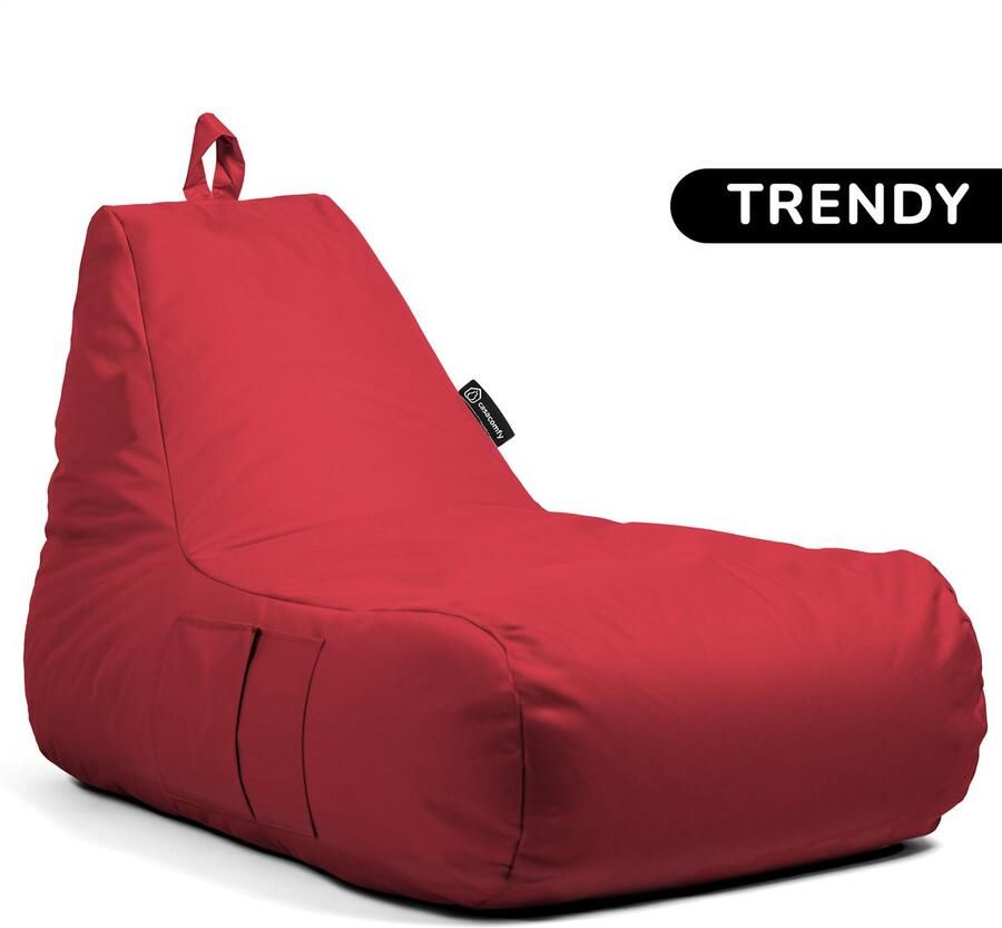Casacomfy Zitzak Lounger Trendy XXL Rood Volwassenen