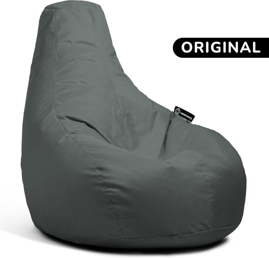 Casacomfy Zitzak Volwassenen & Kinderen Premium Original Antraciet