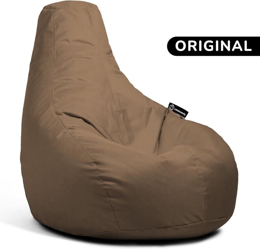 Casacomfy Zitzak Premium Original Mokka Bruin Volwassenen & Kinderen