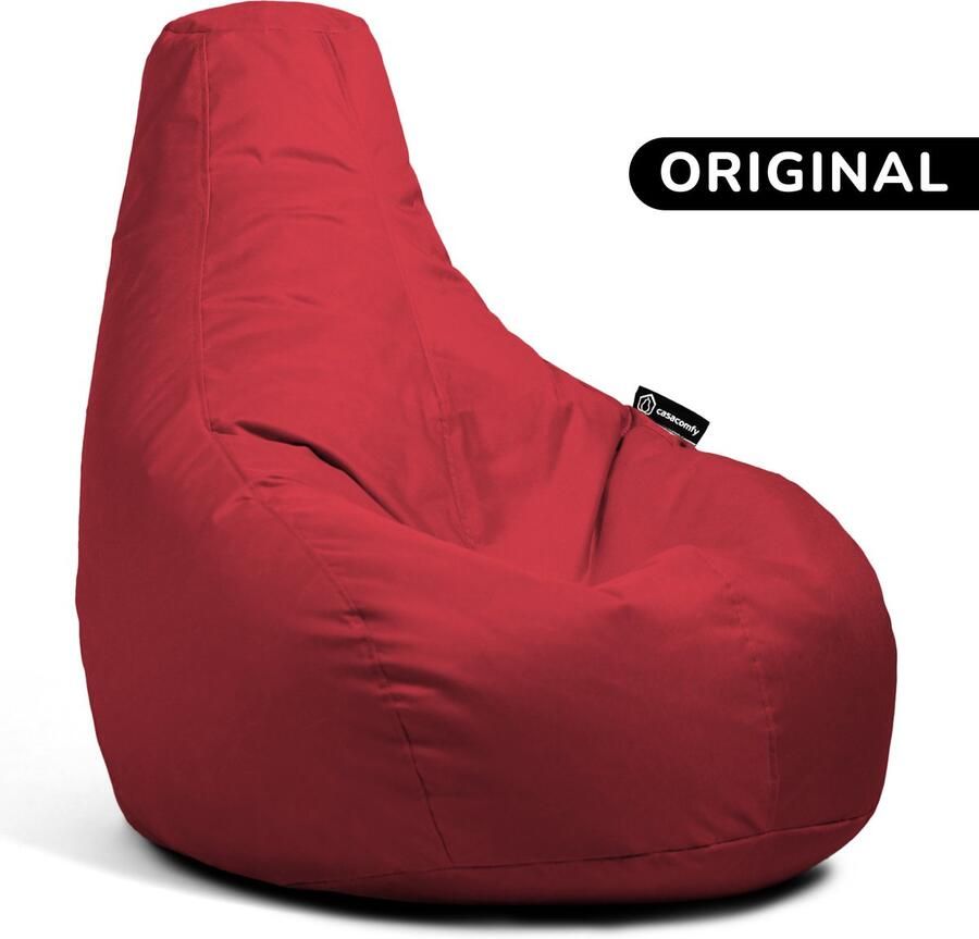 Casacomfy Zitzak Premium Original Rood Volwassenen & Kinderen