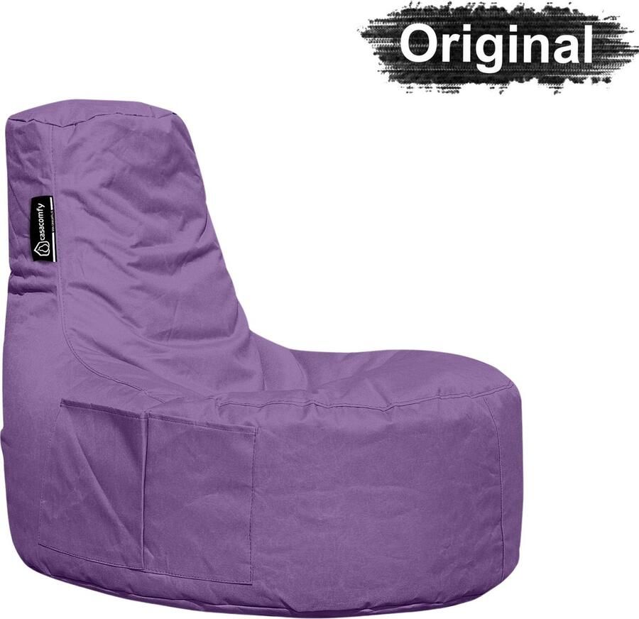 Casacomfy – Gamer Original – Zitzak – Paars – Kinderen – Volwassenen & Kinderen Waterbestendig - Foto 3