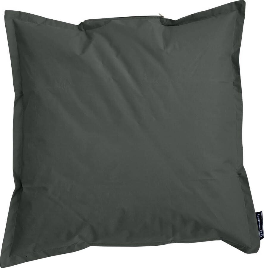 Casacomfy Original Zitzak Zitkussen 100x100 Antraciet Binnen & Buiten - Foto 3