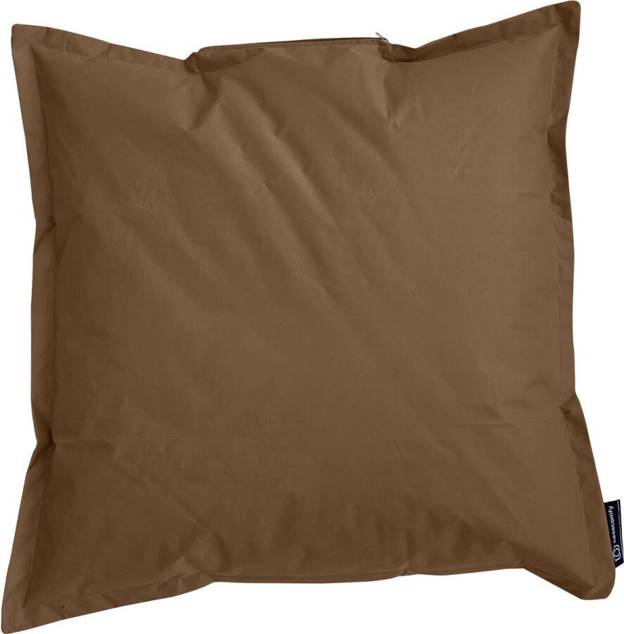 Casacomfy Original Zitzak Zitkussen 100x100 Mokka Bruin Binnen & Buiten - Foto 3