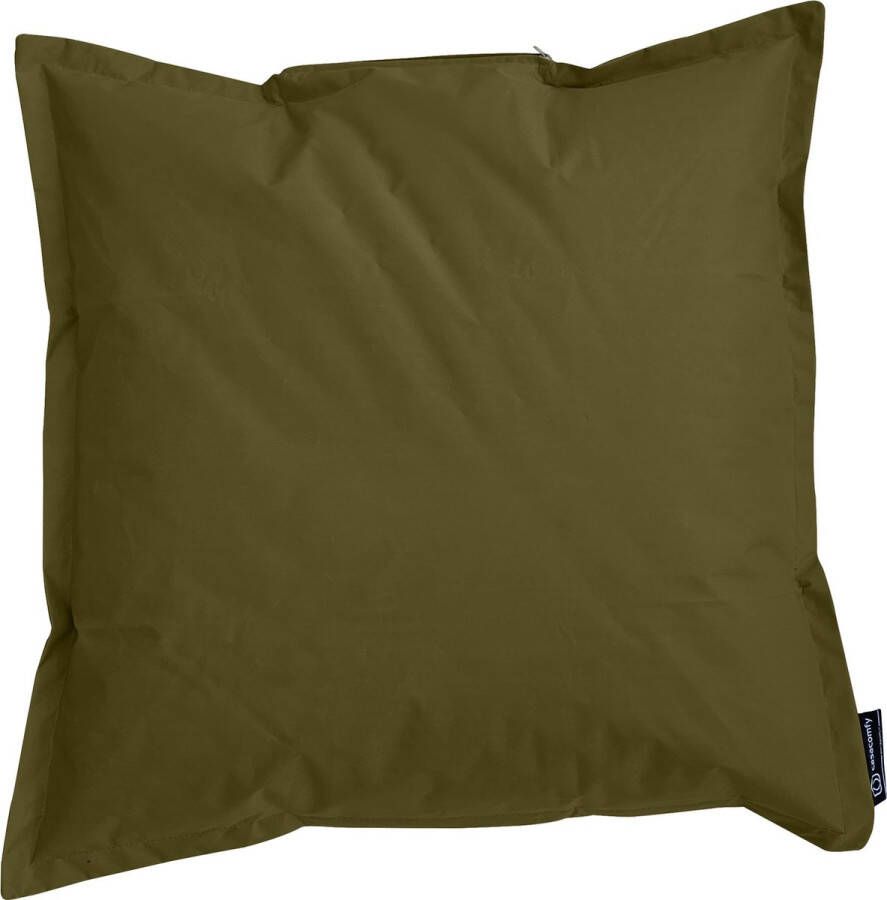 Casacomfy Original Zitzak Zitkussen 100x100 Olijf Groen Binnen & Buiten - Foto 3