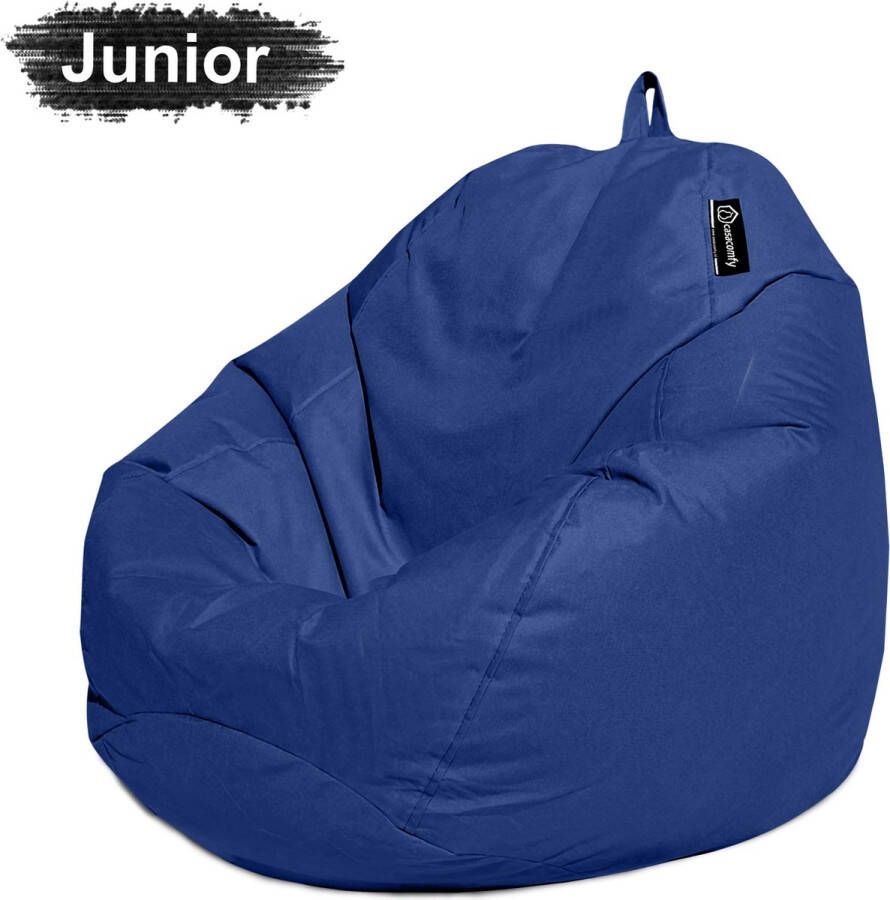 Casacomfy Zitzak Kind Pear Junior Blauw Stoel Binnenshuis Buitenshuis Waterbestendig Zitzak & Kinderen
