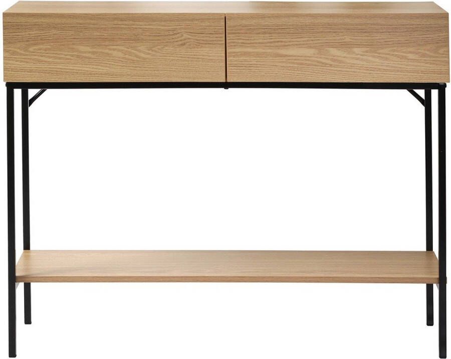 Casame CALICOSY Console 2 Laden 1 Plank Houten Decor L100 x H80 cm