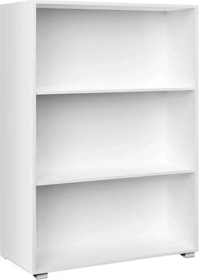 Casaria Boekenkast Set van 2 3+2 Vakken – MDF Verstelbaar – Wit