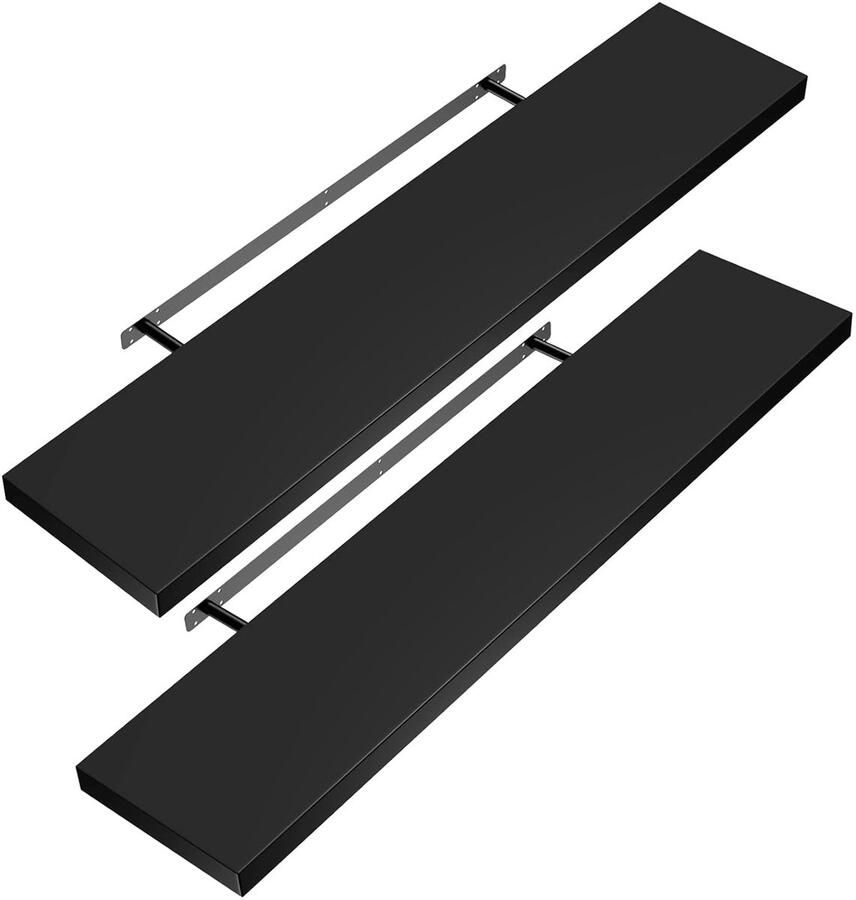 Casaria Zwevende wandplank modern design 1 stuk MDF