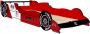 Casaria Kinderbed Formule 1 – Incl. Lattenbodem 200x90cm – Rood - Thumbnail 1