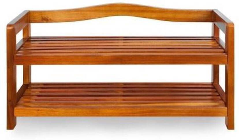 Casaria Schoenenrek 74x26x42cm 80kg laadvermogen – Donkerbruin