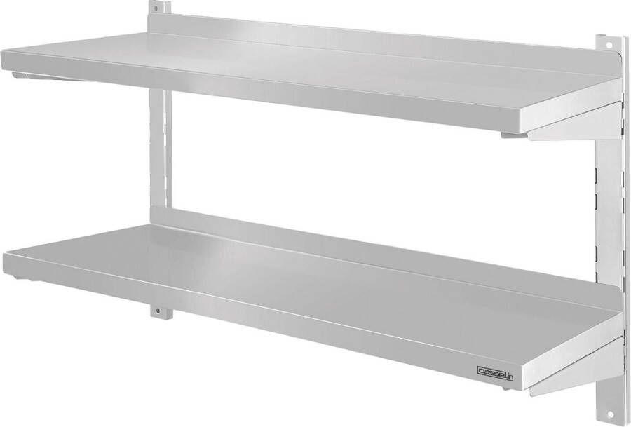 Casselin Wall shelf stainless steel 1000 mm