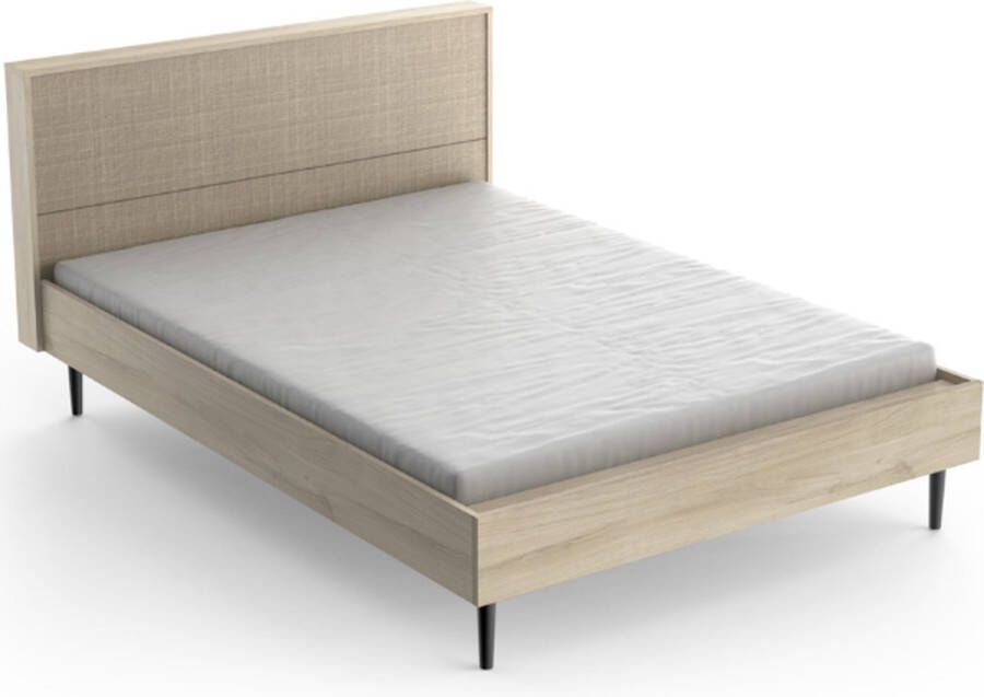 CBA Bed Sayuri 140 x 190 140x200 Bruin - Foto 2