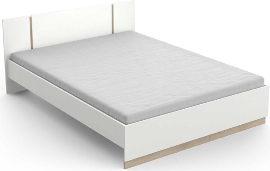 CBA Bed Waylon 140 x 190 cm 140x190 Wit - Foto 2