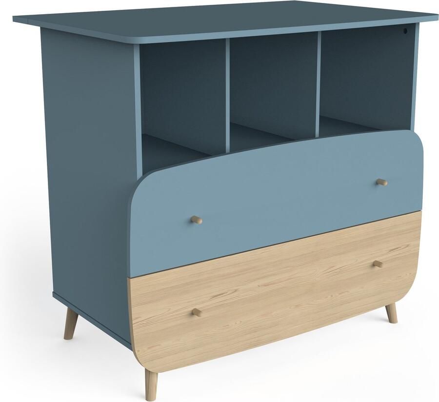 CBA Commode Blauw 96x56x83 cm - Foto 2