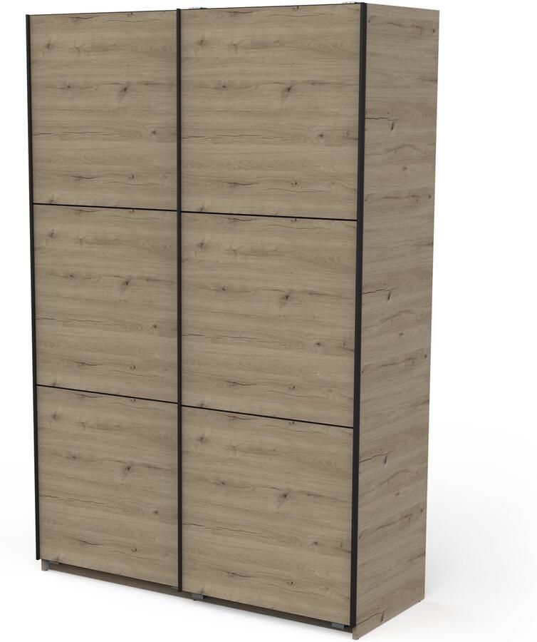 Demeyere GROUP Schuifdeurkast Alhambra veel opbergruimte 2 kledingstangen van staal veel planken - Foto 3