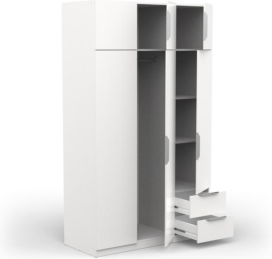 Demeyere GROUP Draaideurkast GHOST veel opbergruimte met inrichting binnenkant - Foto 2