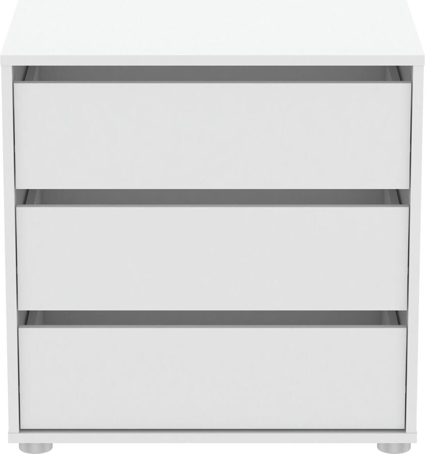 CBA Ladekast Blokty 60x40x58 10 cm Wit spaanplaat - Foto 2