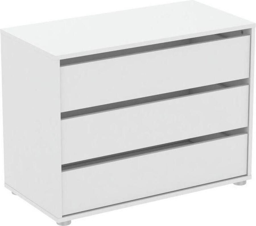 CBA Ladekast Brittany-mat wit