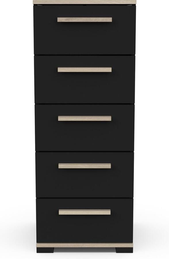 CBA Ladekast Izzy 41 9 x 39 8 x 101 8 cm Zwart