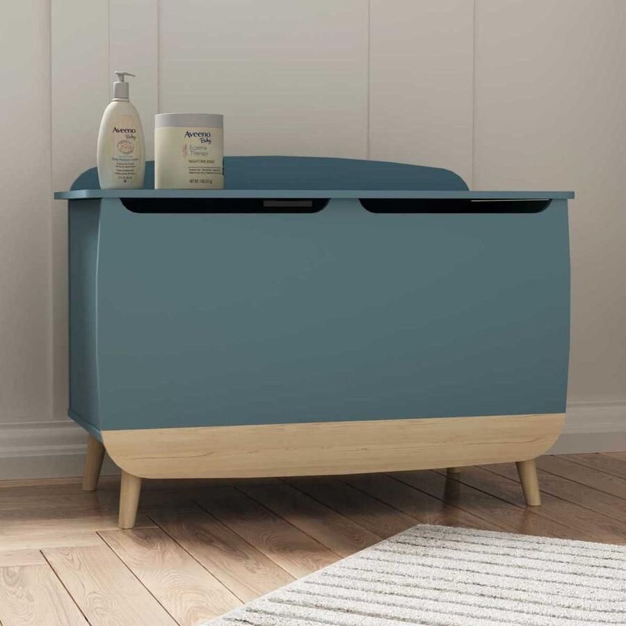 CBA Opbergkist Firmiana 79 7 x 38 9 x 59 2 cm Blauw