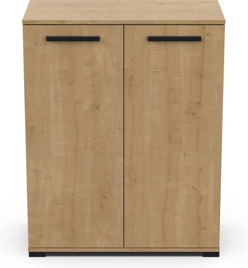 CBA Veelzijdige opbergkast Izzy 79 7 x 35 1 x 101 7 cm Bruin