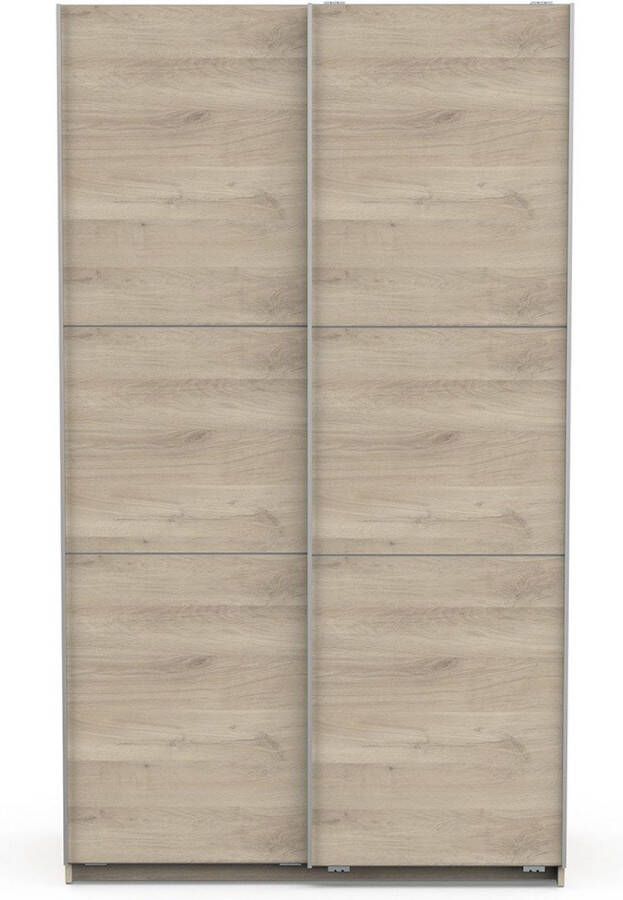 Demeyere GHOST kledingkast Kronberg eiken decor 2 schuifdeuren L.116 5 x D. 59 9 x H. 203 cm - Foto 2