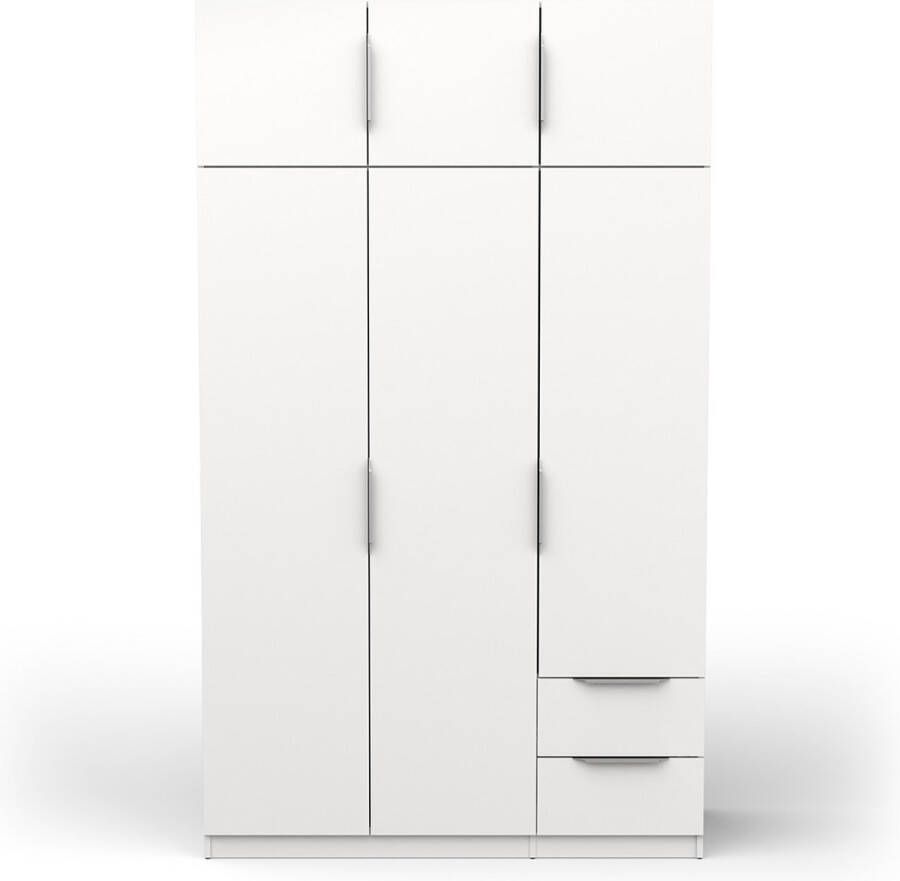 Demeyere GROUP Draaideurkast GHOST veel opbergruimte met inrichting binnenkant