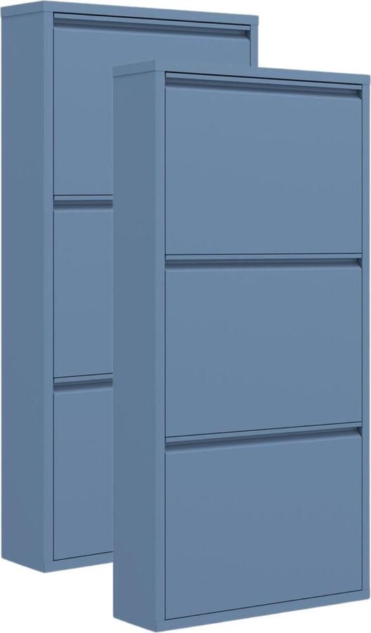 CEHA HOME Schoenenkast Bodi 3-vaks (set van 2)