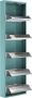 CEHA HOME Schoenenkast Bodi 5-vaks Dusty Turquoise (set van 2) - Thumbnail 2