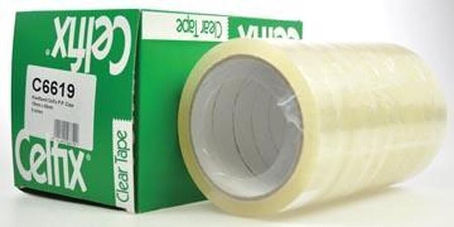 Celfix plakband PP formaat 19 mm x 66 m 1 stuks