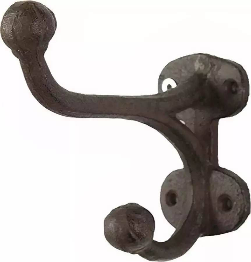 Cf label Wandkapstok Ray 12 5 X 4 7 Cm Staal Grijs