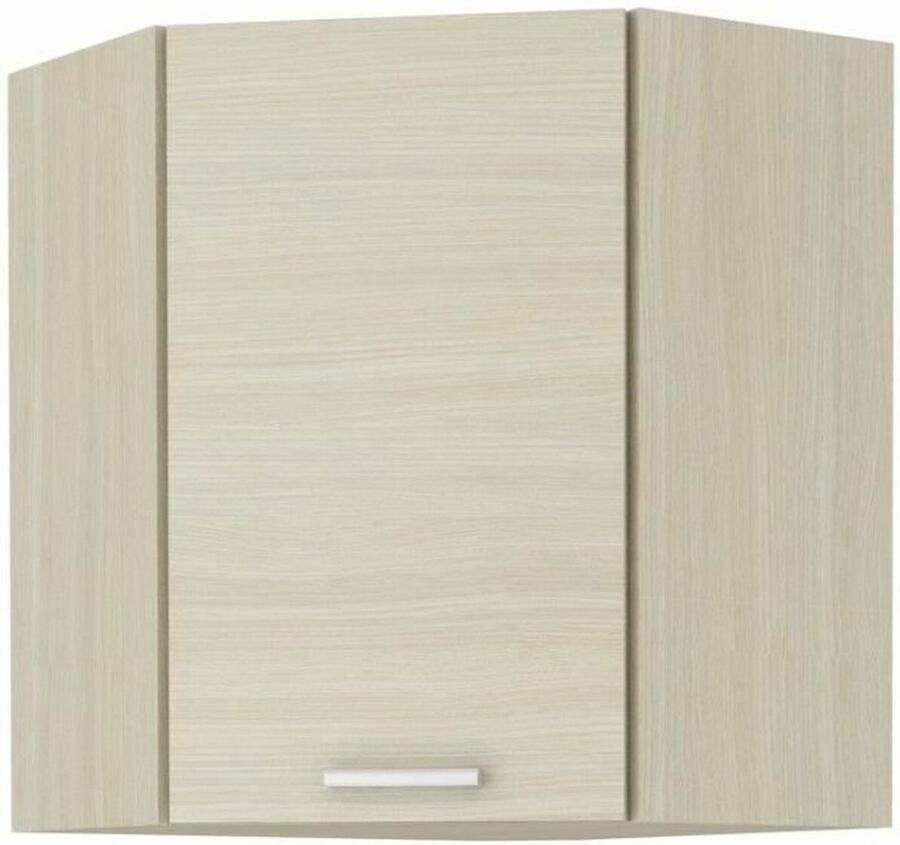 Chamonix 60 60 hoge hoekkast Licht eiken decor L58 x D58 x H72 cm